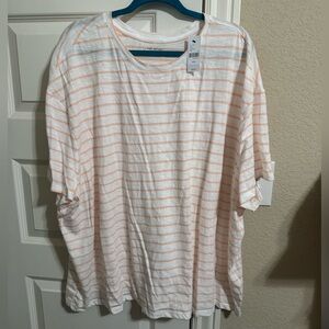 Lane Bryant striped tee